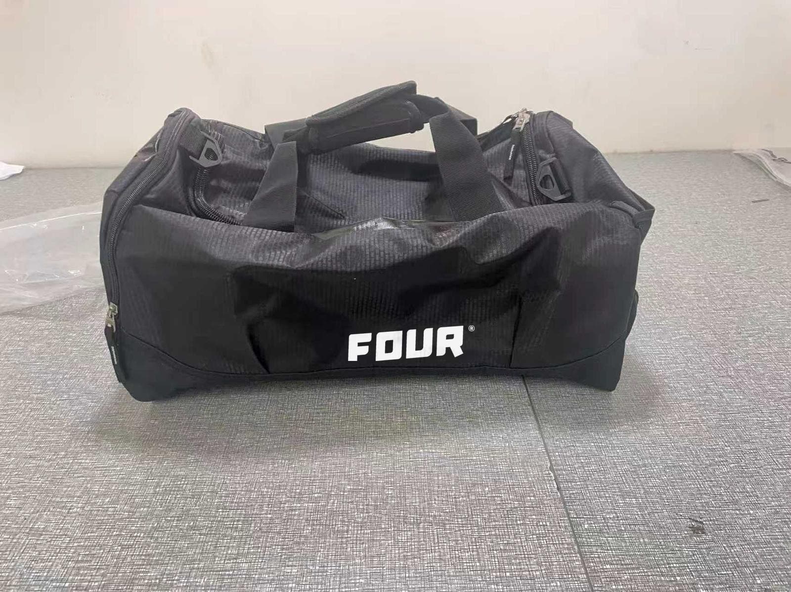 Team Duffel Bag — Black front