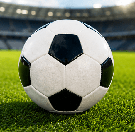 Classic Football — Black & White front