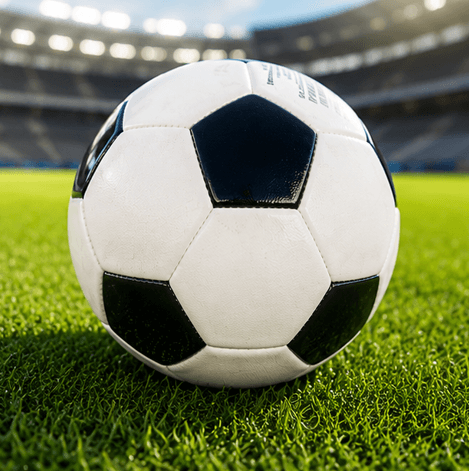 Classic Football — Black & White front