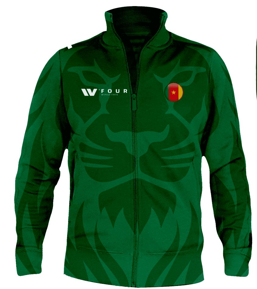 Training Jacket — Green front
