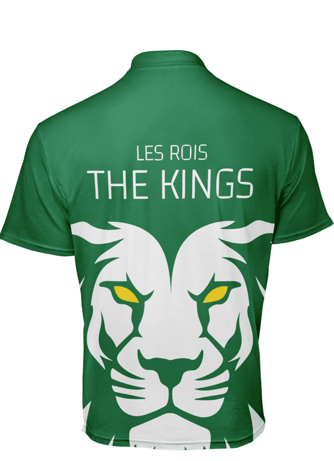 Polo Shirt — Green back