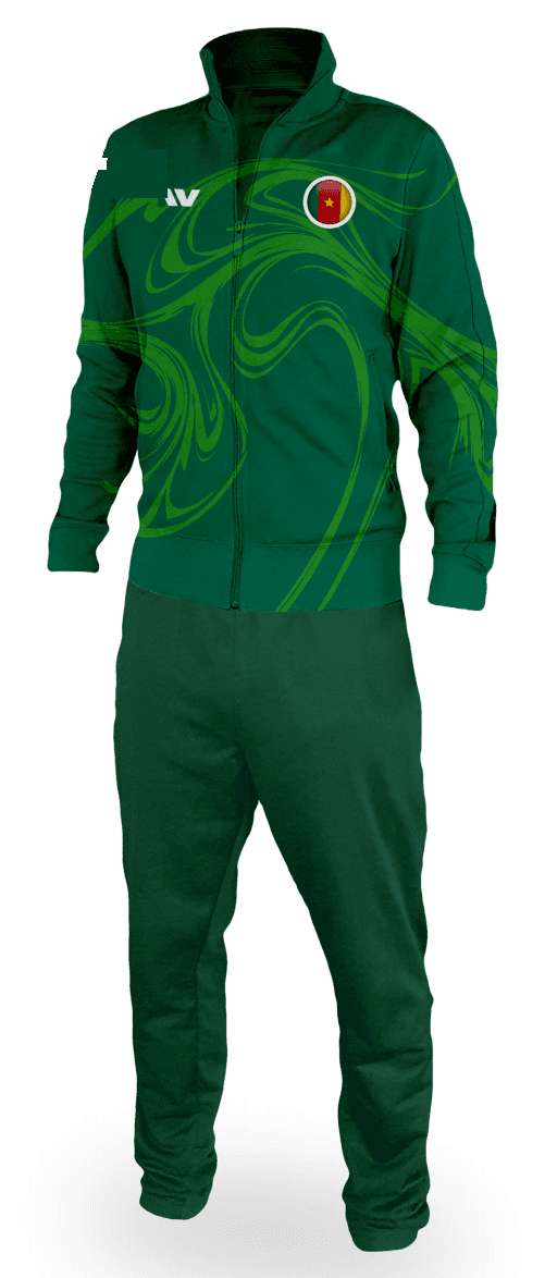Tracksuit — Green front